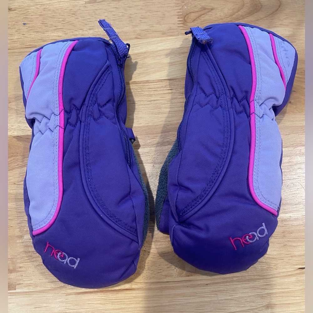 Head Junior Hybrid Mittens purple/pink Size XSmall
